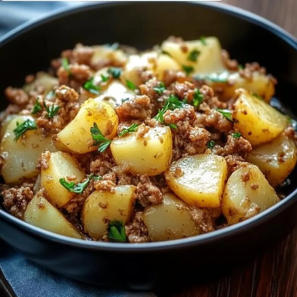Ground Turkey with Potatoes
