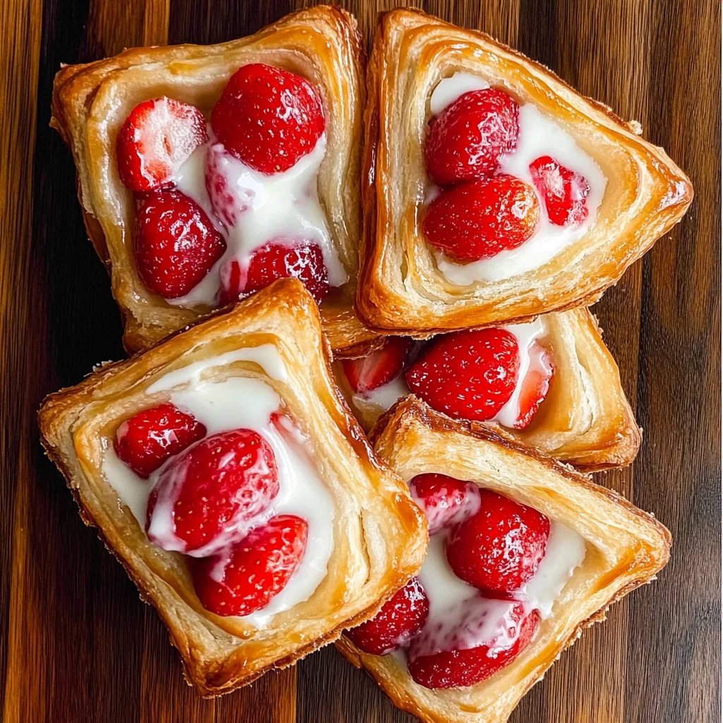 Strawberry Danish with Cream Cheese