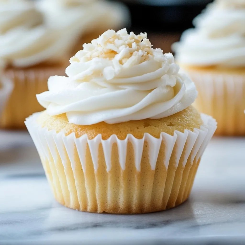 Christmas Polar White Bear Cupcakes