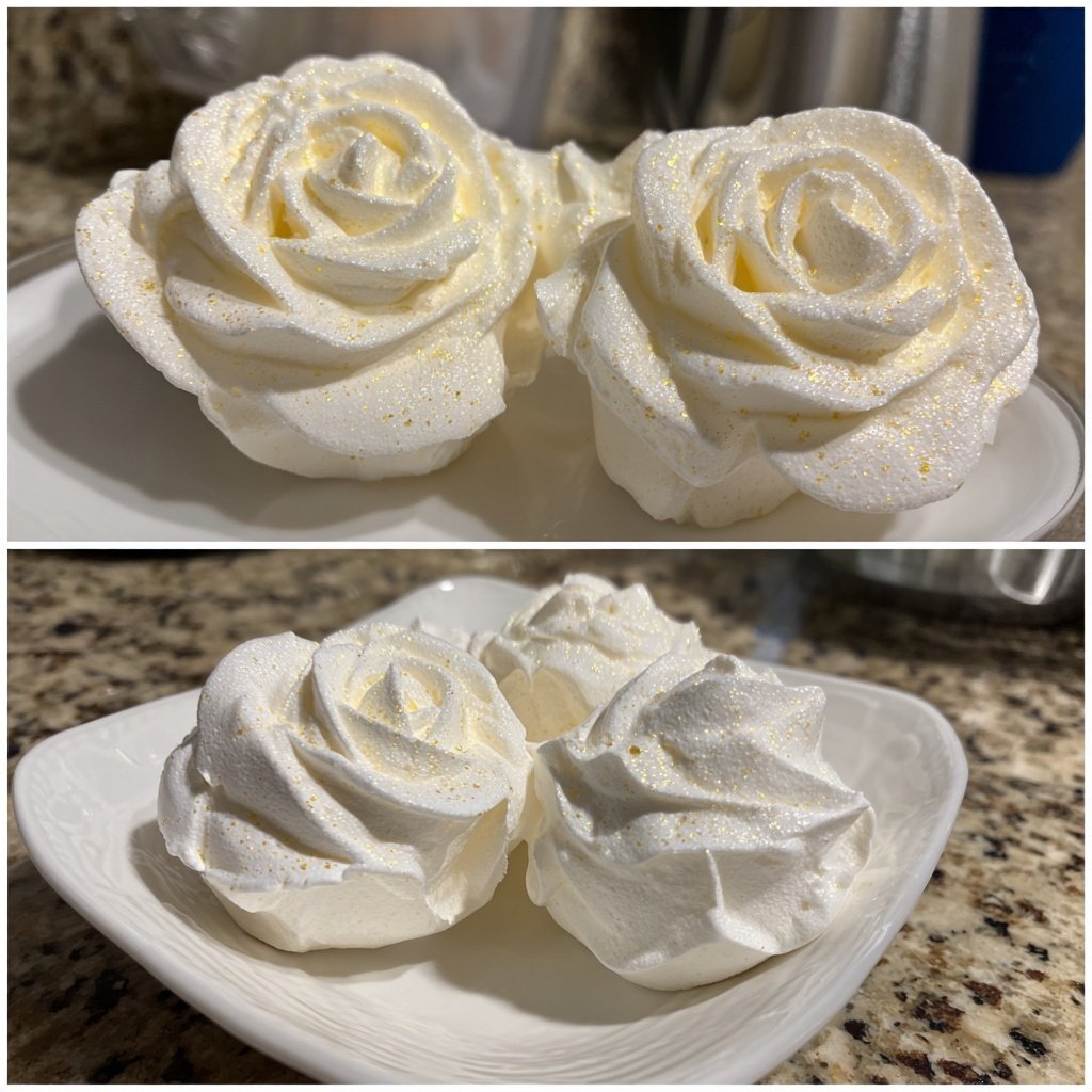 Marshmallows Blooming Roses - Silicone Mold