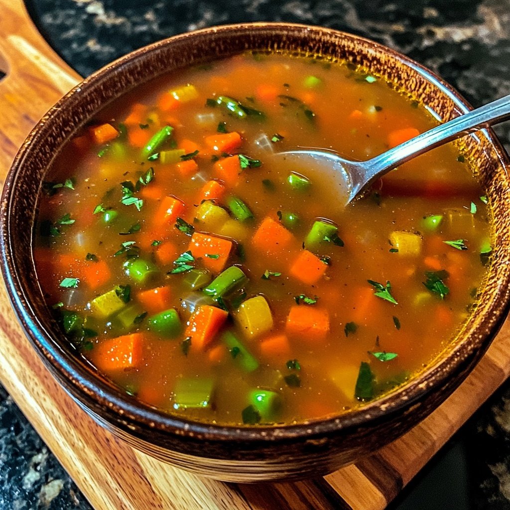 Quick Vegetable Soup Recipe