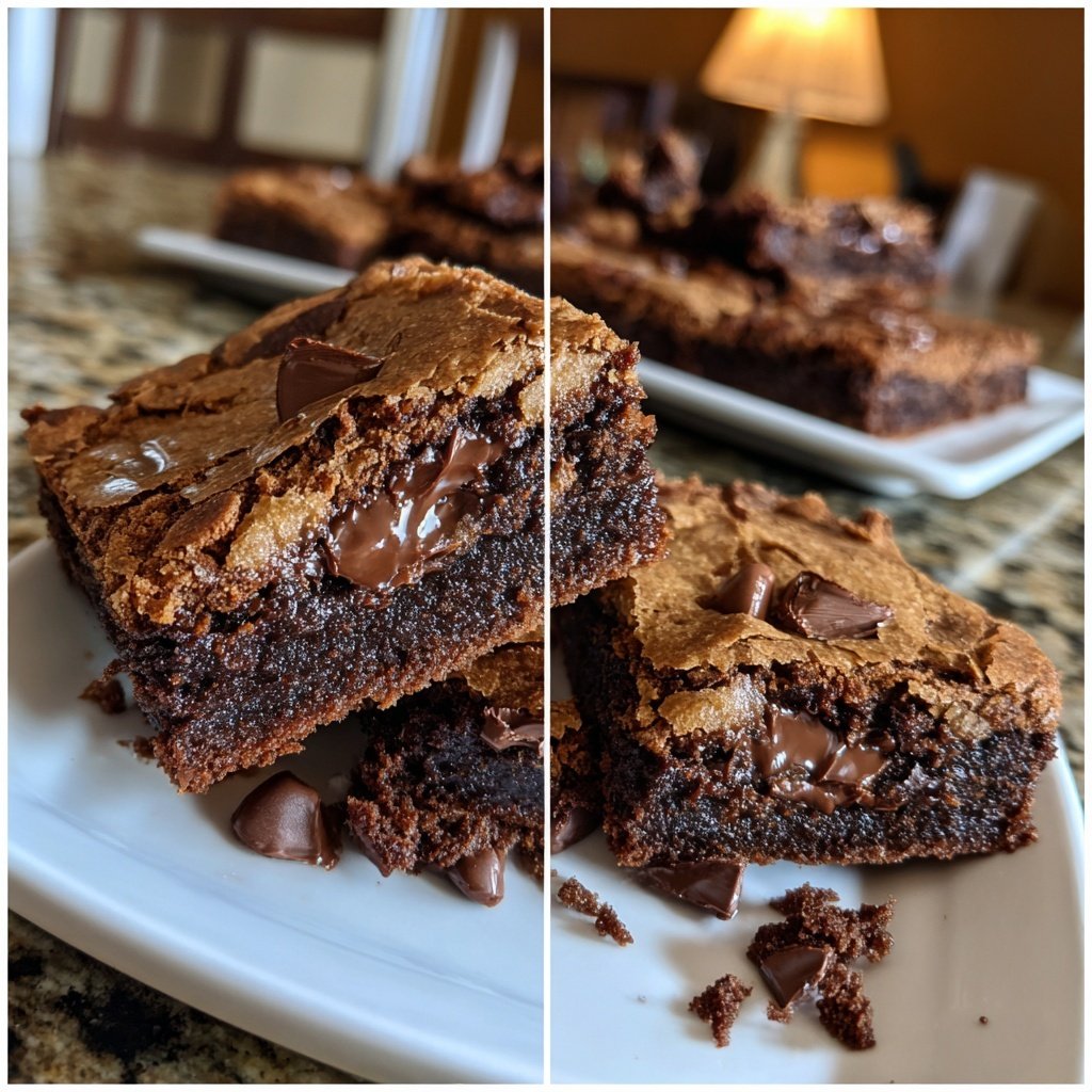 Irresistible Fudgy Chewy Brookies Recipe by Savvy Bites