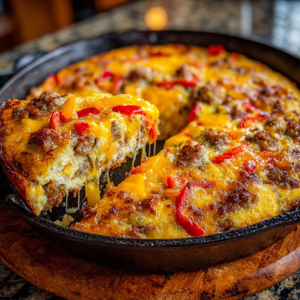 Breakfast Casserole With Eggs And Cheese